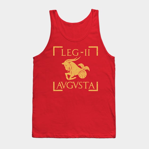 Legio II Augusta Capricornus Emblem Roman Legion Tank Top by zeno27